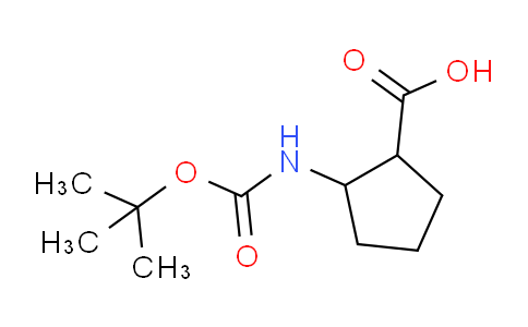 2-((tert-butoxycarbonyl)amino)cyclopentane-1-carboxylic acid
