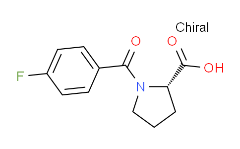 (S)-1-(4-fluorobenzoyl)pyrrolidine-2-carboxylic acid