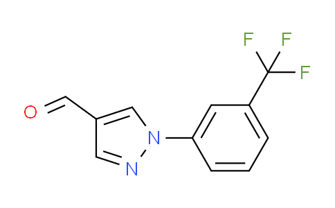 1-[3-(trifluoromethyl)phenyl]-1H-pyrazole-4-carbaldehyde
