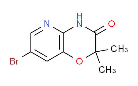 7-bromo-2,2-dimethyl-2H-pyrido[3,2-b][1,4]oxazin-3(4H)-one