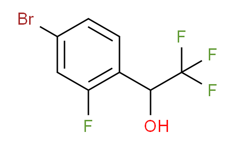 1-(4-bromo-2-fluorophenyl)-2,2,2-trifluoroethan-1-ol
