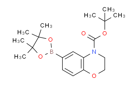 tert-butyl 6-(4,4,5,5-tetramethyl-1,3,2-dioxaborolan-2-yl)-2,3-dihydro-4H-benzo[b][1,4]oxazine-4-carboxylate