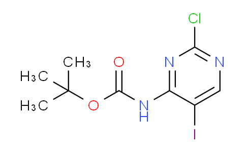 tert-butyl (2-chloro-5-iodopyrimidin-4-yl)carbamate