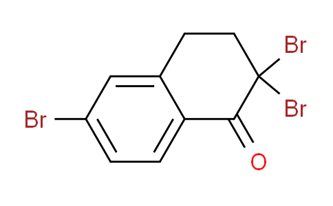 2,2,6-tribromo-3,4-dihydronaphthalen-1(2H)-one