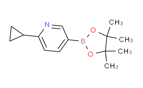 6-环丙基吡啶-3-硼酸频那醇酯