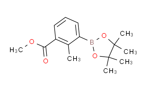 methyl 2-methyl-3-(4,4,5,5-tetramethyl-1,3,2-dioxaborolan-2-yl)benzoate