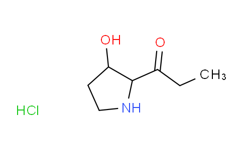 1-(3-hydroxypyrrolidin-2-yl)propan-1-one hydrochloride