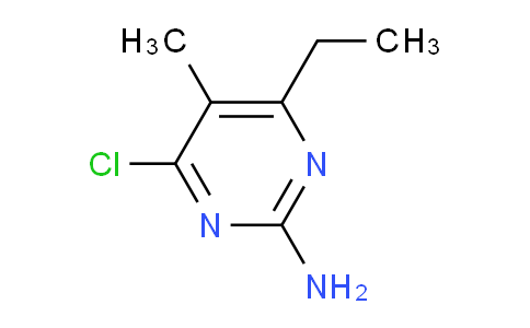 2-氨基-4-氯-5-甲基-6-乙基嘧啶