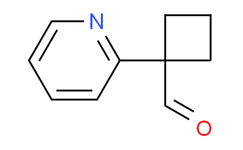 1-(pyridin-2-yl)cyclobutanecarbaldehyde