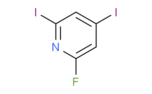 2,4-Diiodo-6-fluoropyridine