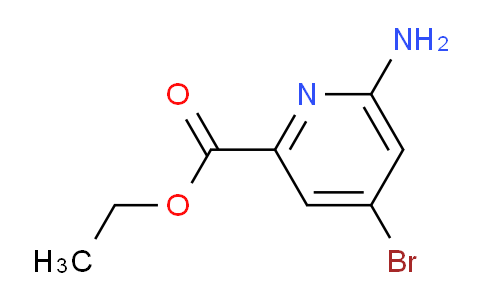 ethyl 6-amino-4-bromopicolinate