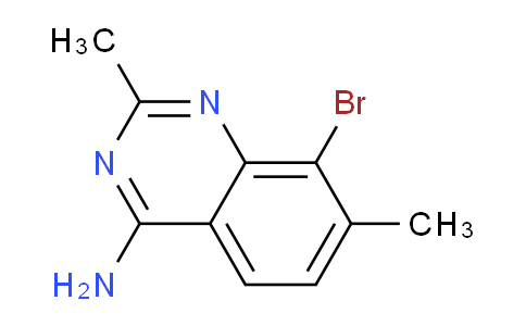 8-bromo-2,7-dimethylquinazolin-4-amine