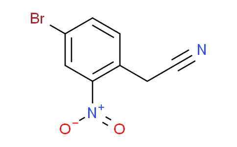 2-(4-bromo-2-nitrophenyl)acetonitrile