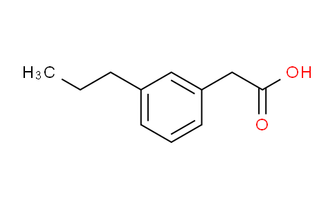 2-(3-propylphenyl)acetic acid