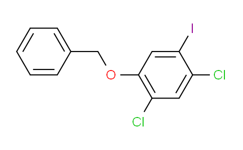 1-(benzyloxy)-2,4-dichloro-5-iodobenzene