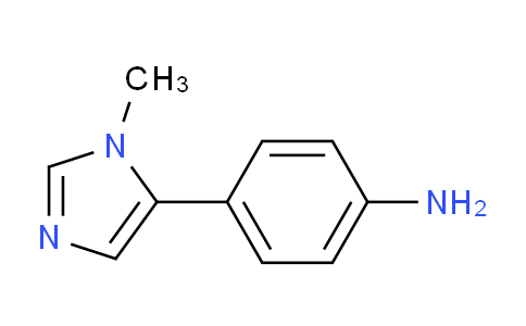 4-(1-methyl-5-imidazolyl)aniline