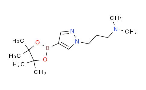 N,N-dimethyl-3-[4-(4,4,5,5-tetramethyl-1,3,2-dioxaborolan-2-yl)-1H-pyrazol-1-yl]-1-propanamine
