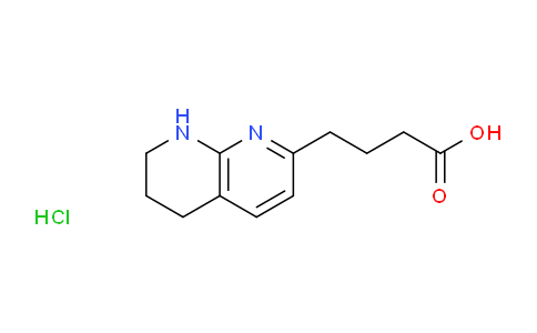 4-(5,6,7,8-Tetrahydro-1,8-naphthyridin-2-yl)butanoic acid hydrochloride