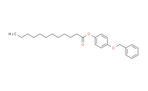 4-(苄氧基)苯基十二烷酸酯