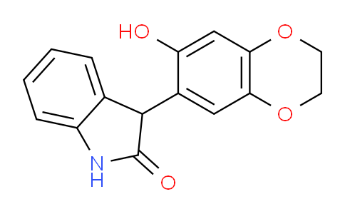 3-(7-Hydroxy-2,3-dihydrobenzo[b][1,4]dioxin-6-yl)indolin-2-one
