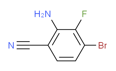 2-氨基-4-溴-3-氟苯腈