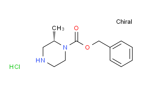 (S)-benzyl 2-methylpiperazine-1-carboxylate hydrochloride
