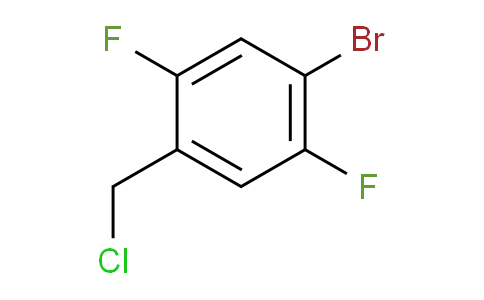 1-bromo-4-(chloromethyl)-2,5-difluorobenzene