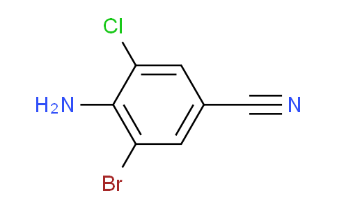 4-amino-3-bromo-5-chlorobenzonitrile