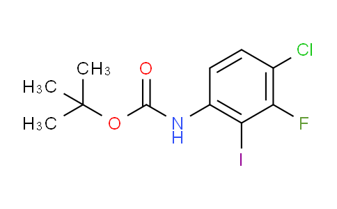 (4-氯-3-氟-2-碘苯基)氨基甲酸叔丁酯