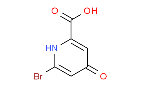 6-bromo-4-oxo-1H-pyridine-2-carboxylic acid