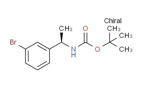 (R)-叔丁基1-(3-溴苯基)乙基氨基甲酸酯