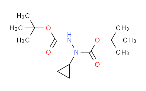di-tert-butyl 1-cyclopropylhydrazine-1,2-dicarboxylate