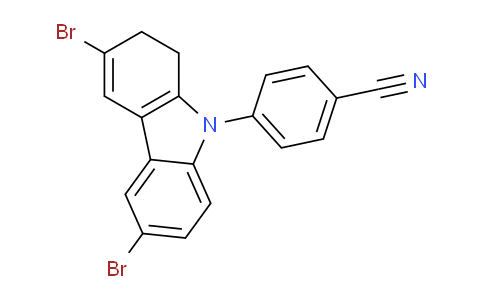 4-(3,6-dibromo-1H-carbazol-9-yl)benzonitrile