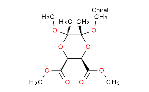 Dimethyl (2r,3r,5r,6r)-dimethoxy-5,6-dimethyl-1,4-dioxane-2,3 ...