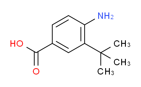 3-叔丁基-4-氨基苯甲酸