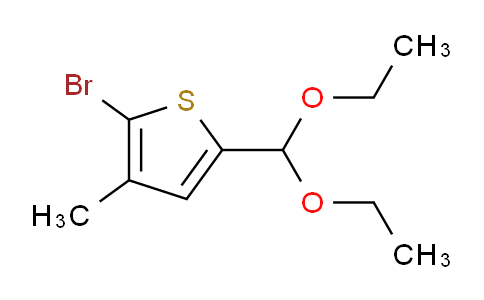 2-BROMO-5-(DIETHOXYMETHYL)-3-METHYLTHIOPHENE