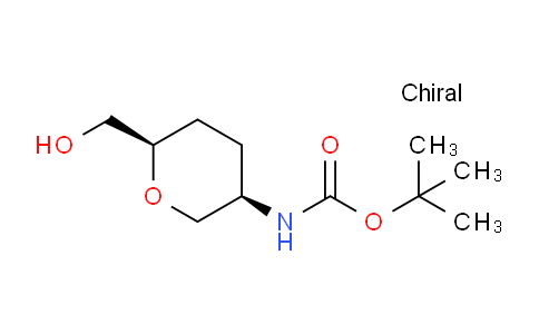 (顺式-6-(羟甲基)四氢-2H-吡喃-3-基)氨基甲酸叔丁酯