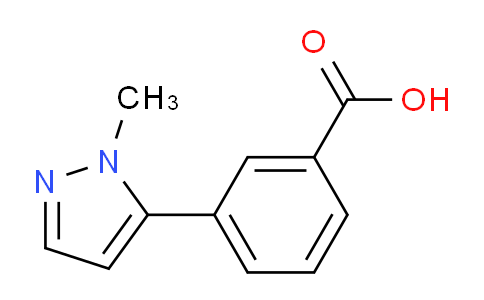 3-(1-甲基-1H-吡唑-5-基)苯甲酸