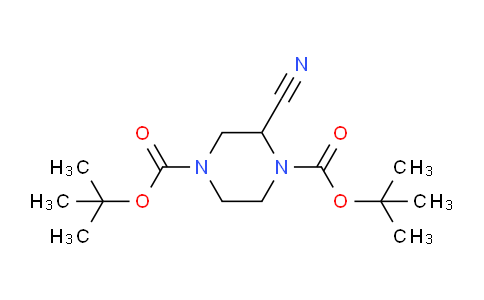 DI-TERT-BUTYL 2-CYANOPIPERAZINE-1,4-DICARBOXYLATE