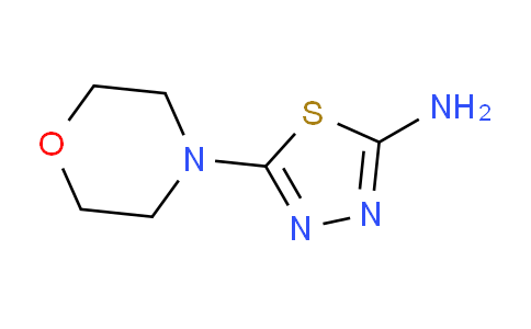 5-morpholino-1,3,4-thiadiazol-2-amine