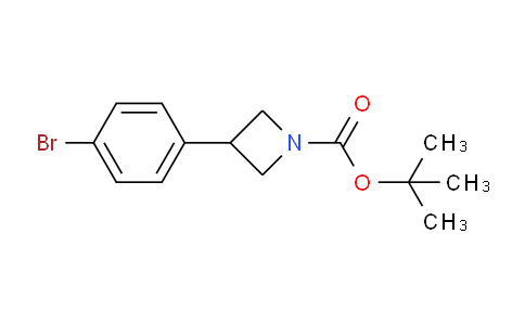 TERT-BUTYL 3-(4-BROMOPHENYL)AZETIDINE-1-CARBOXYLATE