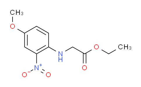ethyl 2-(4-methoxy-2-nitrophenylamino)acetate