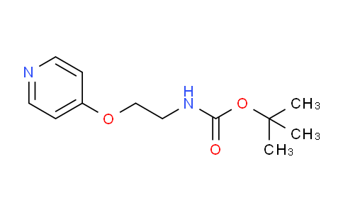 2-(吡啶-4-基氧基)乙基氨基甲酸叔丁酯