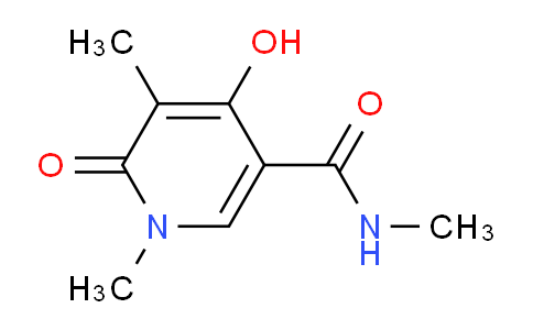 4-hydroxy-N,1,5-trimethyl-6-oxo-1,6-dihydropyridine-3-carboxamide