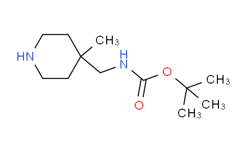 tert-butyl ((4-methylpiperidin-4-yl)methyl)carbamate