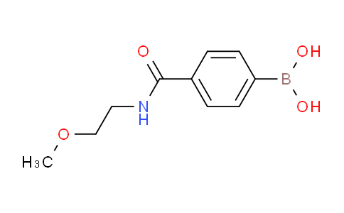 4-(2-甲氧基乙基氨甲酰基)苯基硼酸