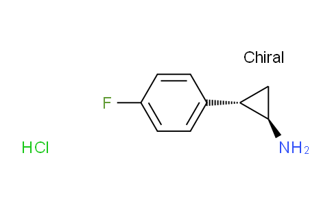 (1R,2S)-2-(4-fluorophenyl)cyclopropanamine hydrochloride