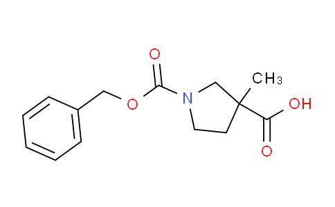1-((benzyloxy)carbonyl)-3-methylpyrrolidine-3-carboxylic acid