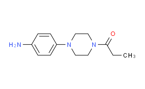 1-(4-(4-aminophenyl)piperazin-1-yl)propan-1-one