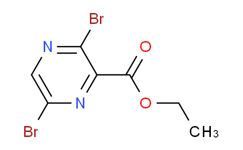 ethyl 3,6-dibromopyrazine-2-carboxylate
